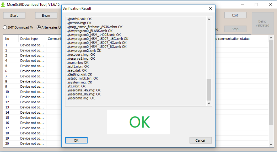 OPPO A31, A31c, A31t, A31u – Unbrick Qualcomm 9008 9006 ok