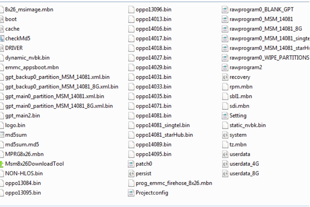 rom stock cho OPPO R831L
