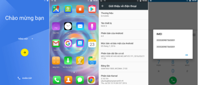 Q-Mobile Nice S (MT6580)