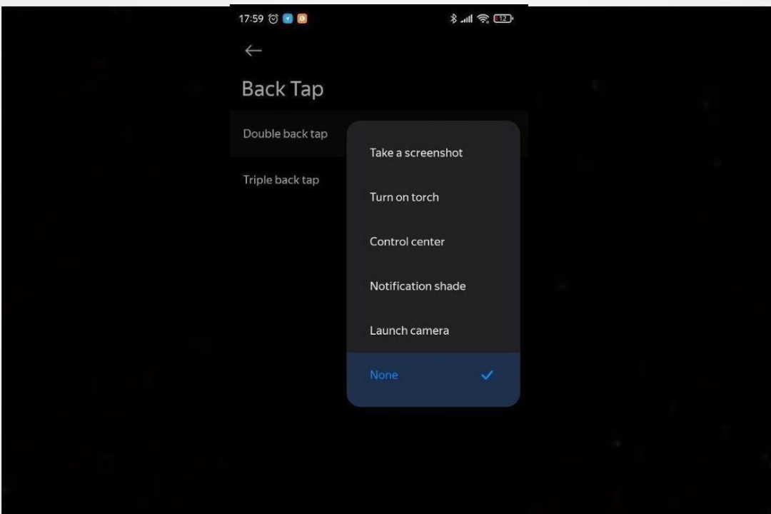 Xiaomi MIUI 12 Cũng Sẽ có tính năng gõ vào mặt lưng smartphone để điều khiển giống iOS 14