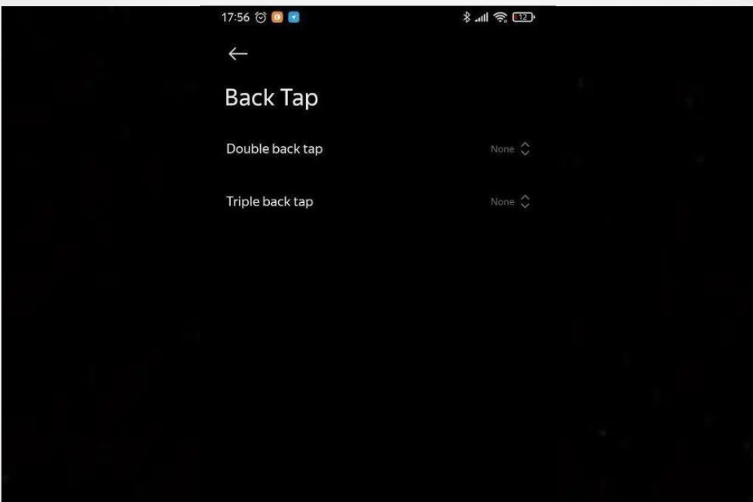 Xiaomi MIUI 12 Cũng Sẽ có tính năng gõ vào mặt lưng smartphone để điều khiển giống iOS 14