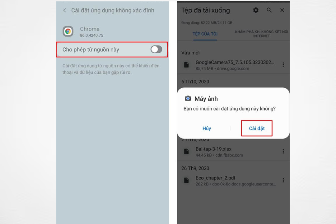 Hướng dẫn cài Google Camera 7.5 lên mọi điện thoại Android
