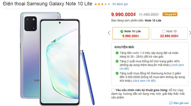 Loạt smartphone Android liên tục giảm mạnh lên tới 08 triệu - 6