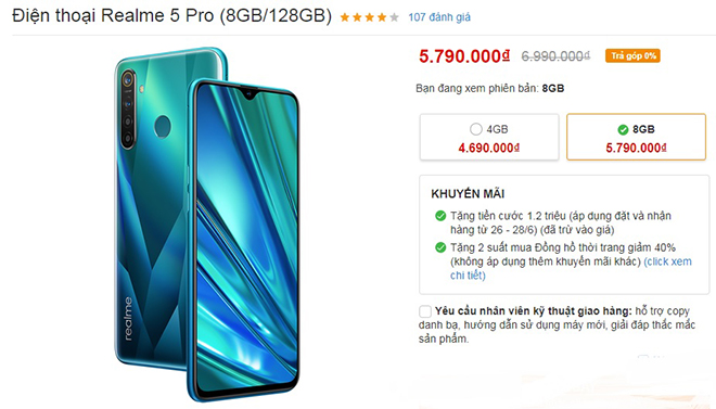 Loạt smartphone Android liên tục giảm mạnh lên tới 08 triệu - 5