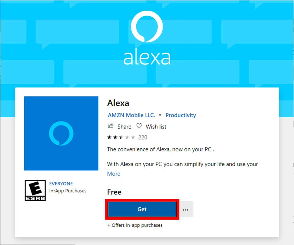 Cách tải Amazon Alexa xuống máy tính Windows 10 - Ảnh 05